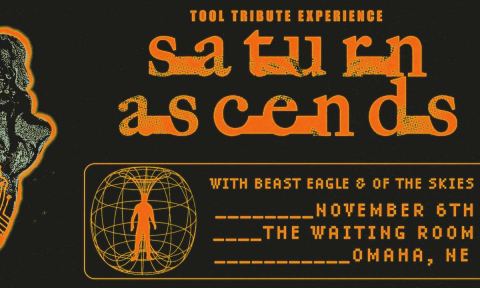 Poster: Saturn Ascends: A Tool Live Tribute Experience, The Waiting Room Lounge, Nov 6