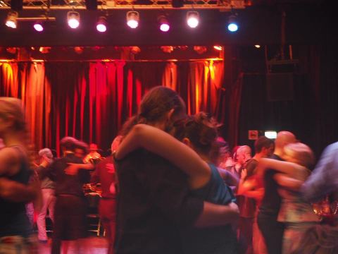 Plakat: Pan y Tango – Milonga in der Brotfabrik, Brotfabrik, 6. Nov.