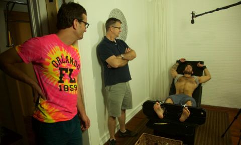 Poster: Tickled (10 Year Anniversary) + Q&A, Roxy Cinema Tribeca, Nov 8