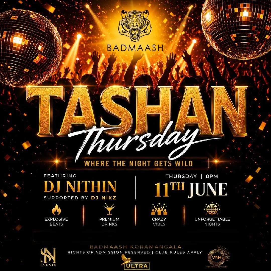 Poster: Tashan Thursday