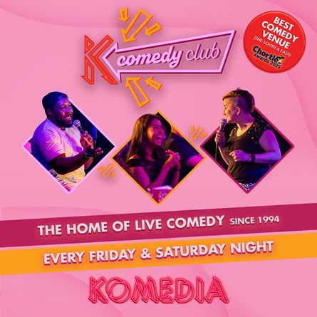 Poster: Komedia Comedy Club