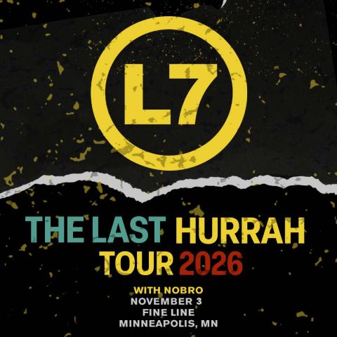 Poster: L7, Fine Line, Nov 3