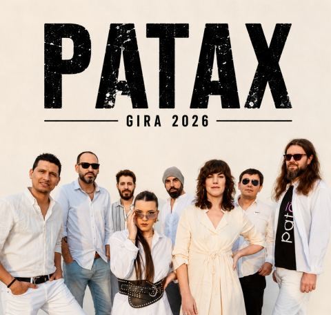 Cartel: Patax – Gira 2026 «Work in Fusion», La Rambleta, 30 oct