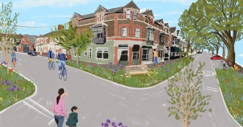 Poster: Draw the Green Future, Birmingham Museum & Art Gallery, Oct 30