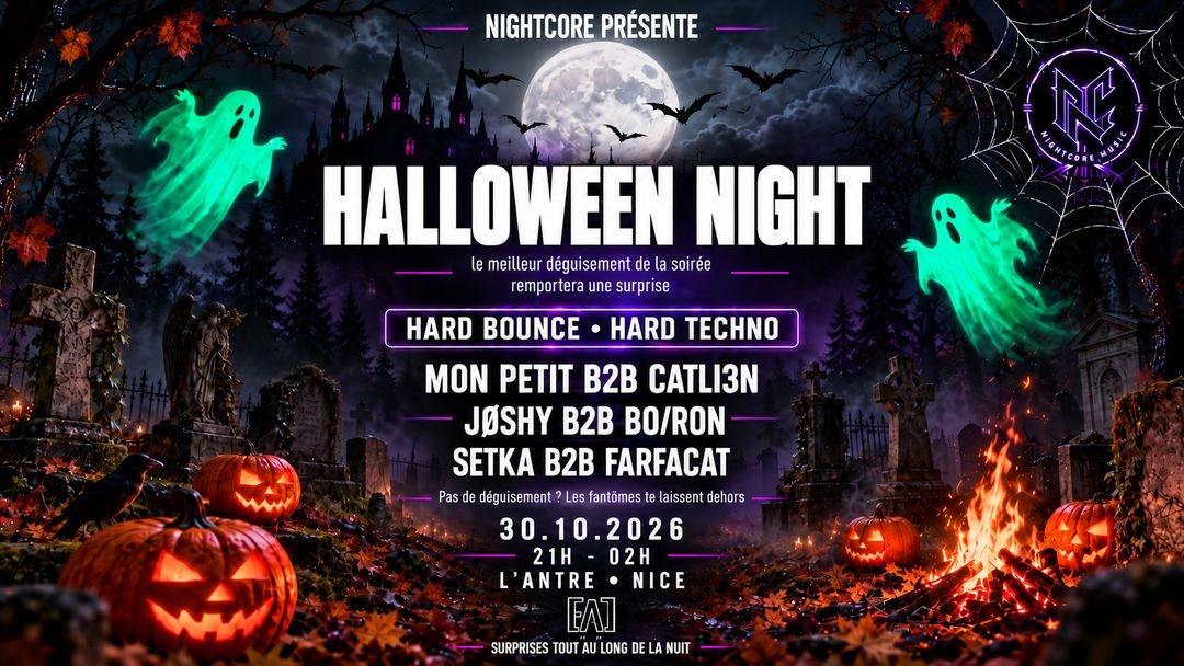 Poster: HALLOWEEN NIGHTCORE