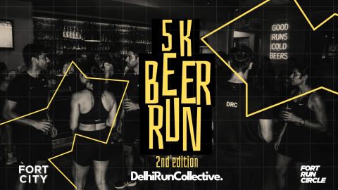 Poster: Beer Run | Second Edition, Fort City Brewing, Oct 30