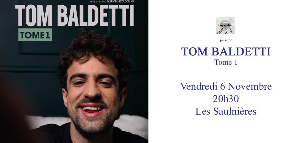 Affiche : TOM BALDETTI : "Tome 1"