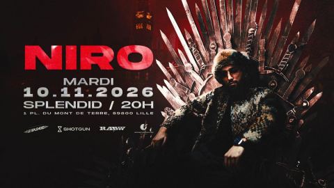 Affiche : RAWWW x VERONE: Niro au Splendid, Le Splendid, 10 nov.