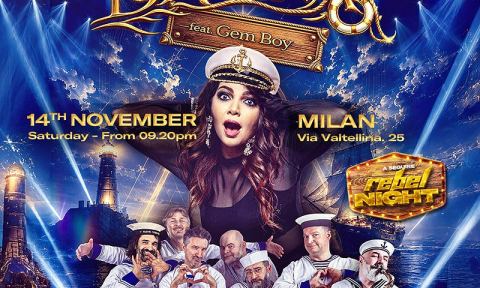 Locandina: Cristina D'avena live + Rebel Night, Alcatraz, 14 nov