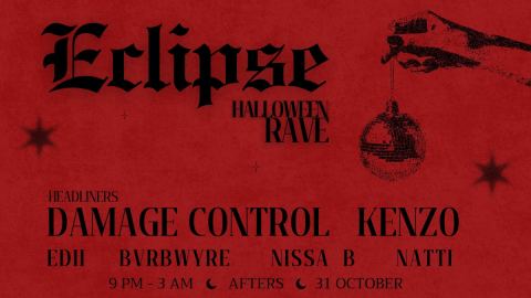 Poster: Eclipse: Halloween Rave, Afters, Oct 31
