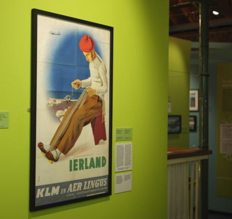 Poster: Come Fly With Me: Aviation, Tourism and Irish Design, National Print Museum, Sep 23