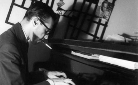 Affiche : Jancy Kőrössy & Elek Bacsik: légendes du jazz hongrois, Conservatoire Municipal Nadia et Lili Boulanger, 3 nov.