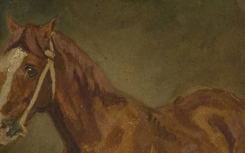 Affiche : Delacroix, chevaux et autres animaux, Musee national Eugène-Delacroix, 12 sept.