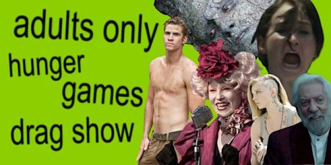 Poster: HUNGER GAMES: ADULTS ONLY Eastside Sisters DRAG SHOW, The Junction, Nov 15