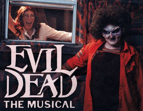 Poster: Evil Dead: The Musical, Omaha Community Playhouse, Oct 2