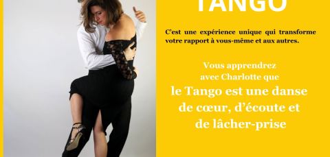 Poster: Cours de Tango à Paris 15 tous niveaux, 198 Rue de Vaugirard, Oct 27