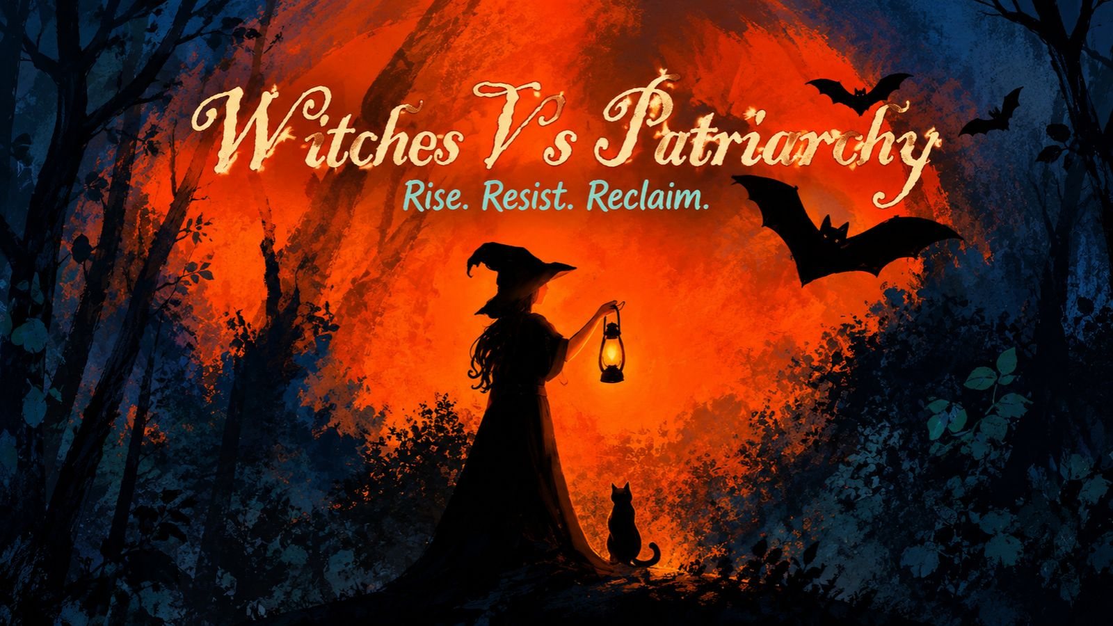 Poster: Witches vs Patriarchy: A Halloween Bash