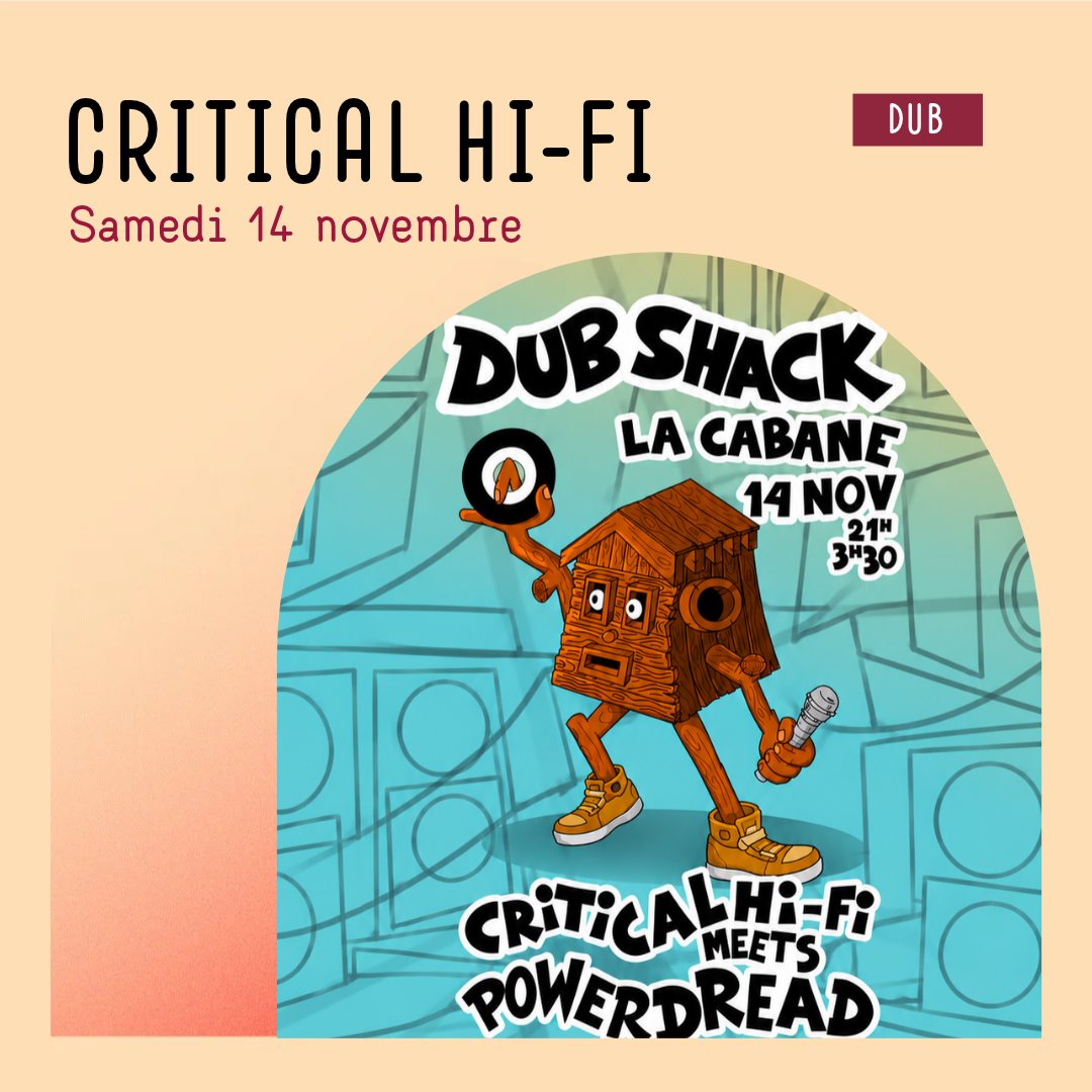 Poster: DUB SHACK