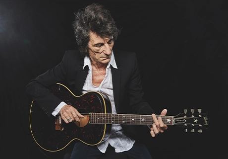 Cartaz: Ronnie Wood and His Band, Espaço Unimed, 1 de nov.