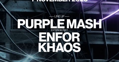Poster: INTERSECTION PURPLE, Gate Club, Nov 7