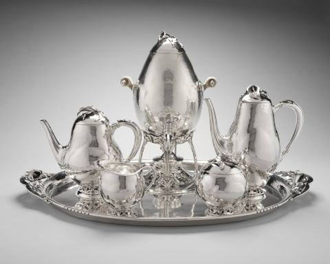 Poster: Mirror Mirror: Silver in the 20th Century, Portland Art Museum, Nov 20, 2025