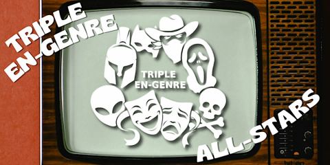Poster: Triple En-Genre, SoCap Comedy (The Social Capital Theatre), Oct 30