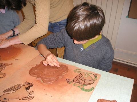Poster: Les animaux fantastiques (7-12 ans), Atelier du patrimoine, Oct 29