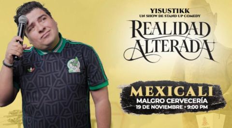 Cartel: Yisustikk: Realidad Alterada, Malgro Cervecería & Tap Room, 19 nov