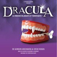 Affiche : Dracula, la Parodie Hilarante et Terrifiante !, Apollo Théâtre, 25 oct.