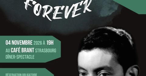 Affiche : Théâtre musical "Gainsbourg Forever" d'après Serge Gainsbourg, Café Brant, 4 nov.