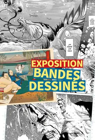 Poster: Bandes dessinées, Maison Internationale de Grenoble, Nov 4