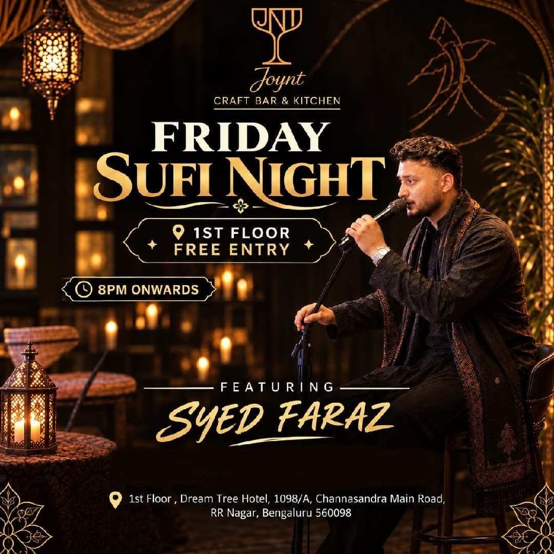 Poster: Friday Sufi Night
