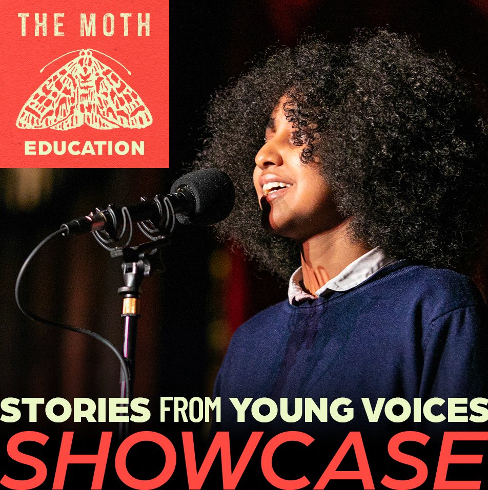 Poster: The Moth: Stories from Young Voices