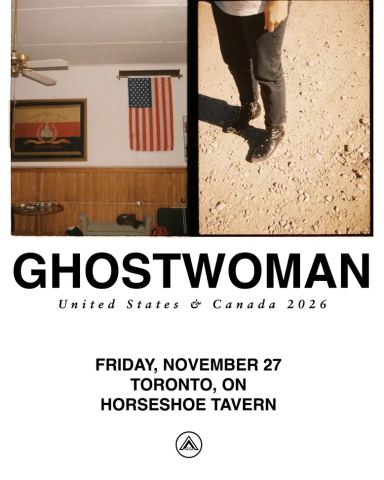 Poster: GHOSTWOMAN, Horseshoe Tavern, Nov 27
