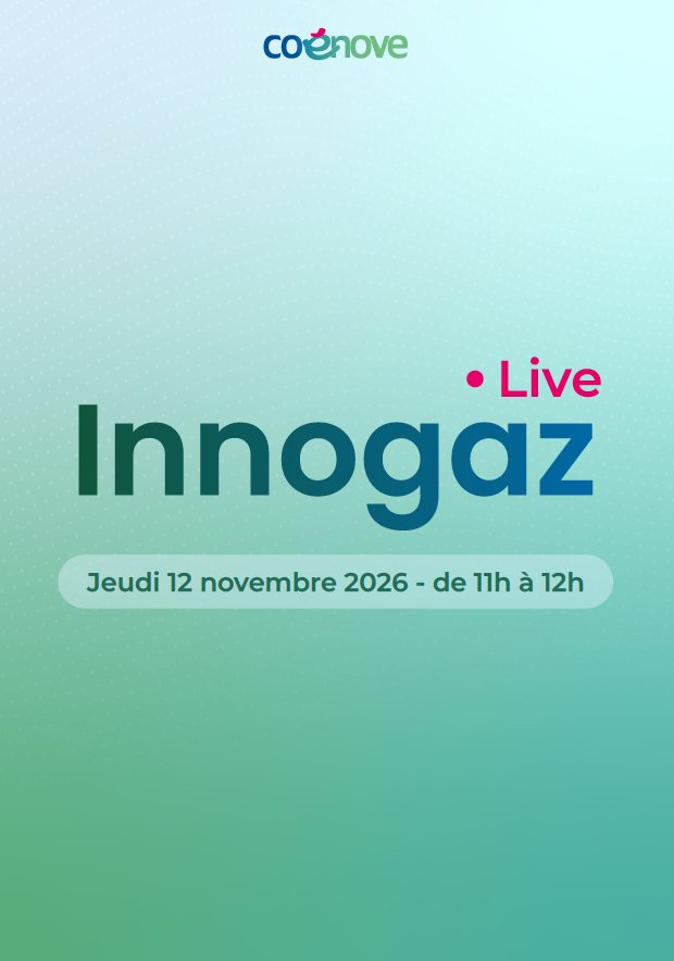 Affiche : Live Innogaz sur Zoom