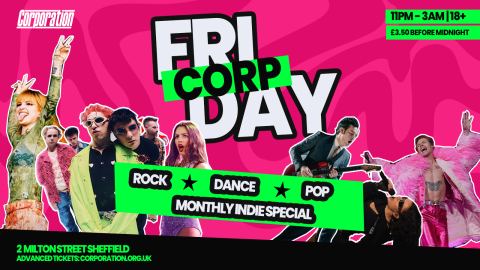 Poster: Friday Corp, Corporation, Nov 13