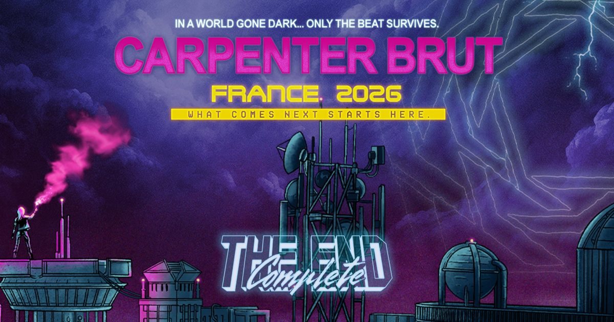 Affiche : Carpenter Brut + Violence