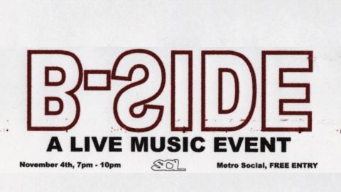 Poster: METRO A.i.R X FINND: SOL RADIO, The Metro Theatre, Nov 4