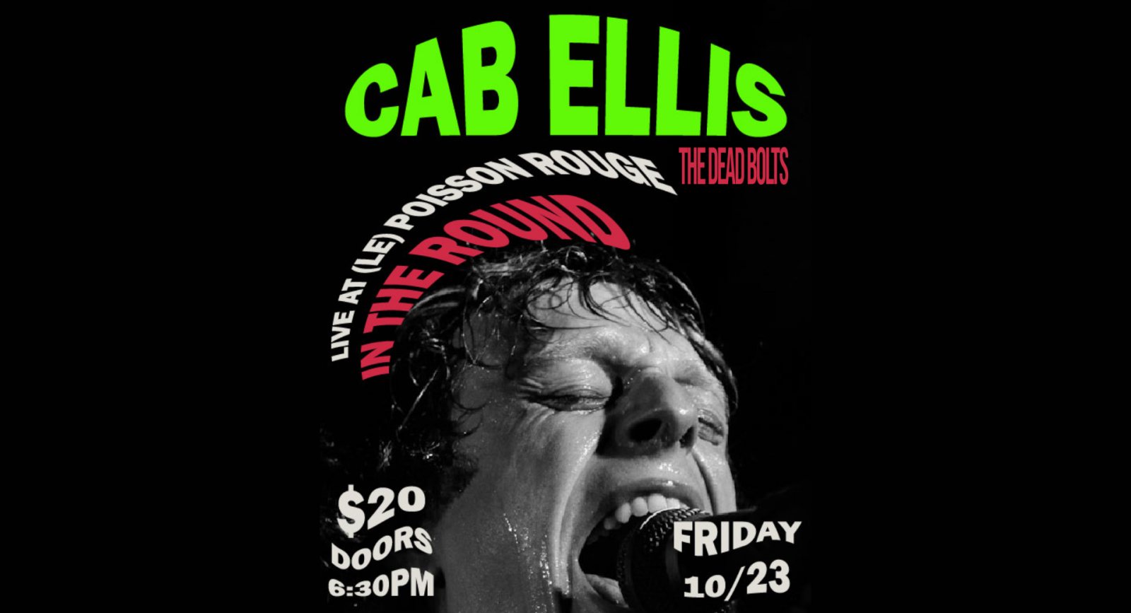 Poster: Cab Ellis