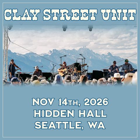 Poster: Clay Street Unit, Hidden Hall, Nov 14