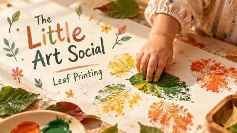 Poster: The Little Art Social, Gallery of DoRo, Oct 30