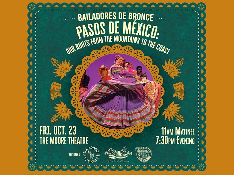 Poster: BAILADORES DE BRONCE: PASOS DE MÉXICO