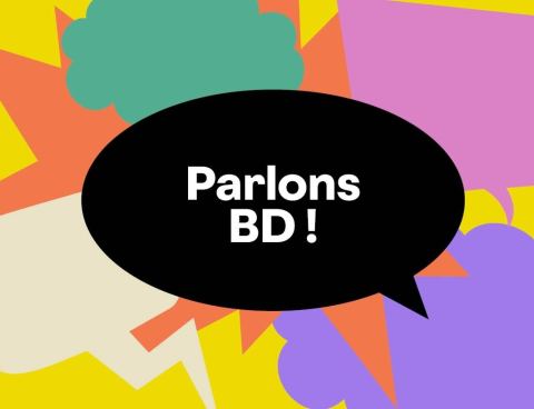 Affiche : Parlons BD !, Les Champs Libres, 24 sept.