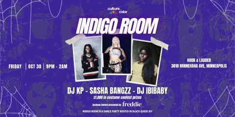 Poster: Indigo Room: The Halloween Edition, Hook and Ladder Theater, Oct 30