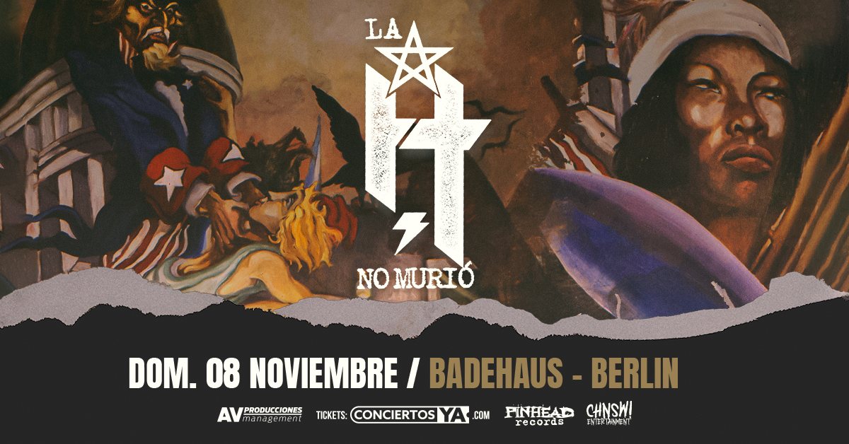 Plakat: La H no Murió