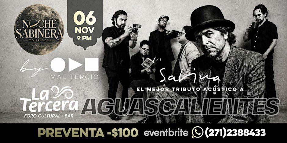 Cartel: Noche Sabinera by Mal Tercio
