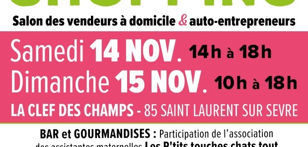 Affiche : Salon Dimanche Shopping