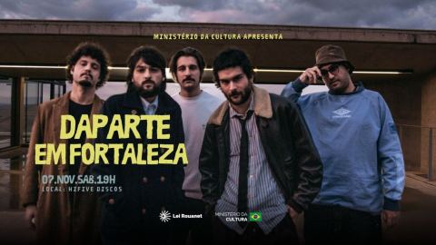 Poster: DAPARTE EM FORTALEZA - Tour Nacional 2026, Hifive Discos e Bar, Nov 7