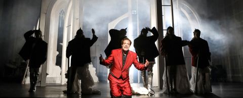 Poster: Der Untertan, Residenztheater, Nov 9