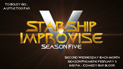 Poster: Starship Improvise, Comedy Bar (Bloor), Nov 11